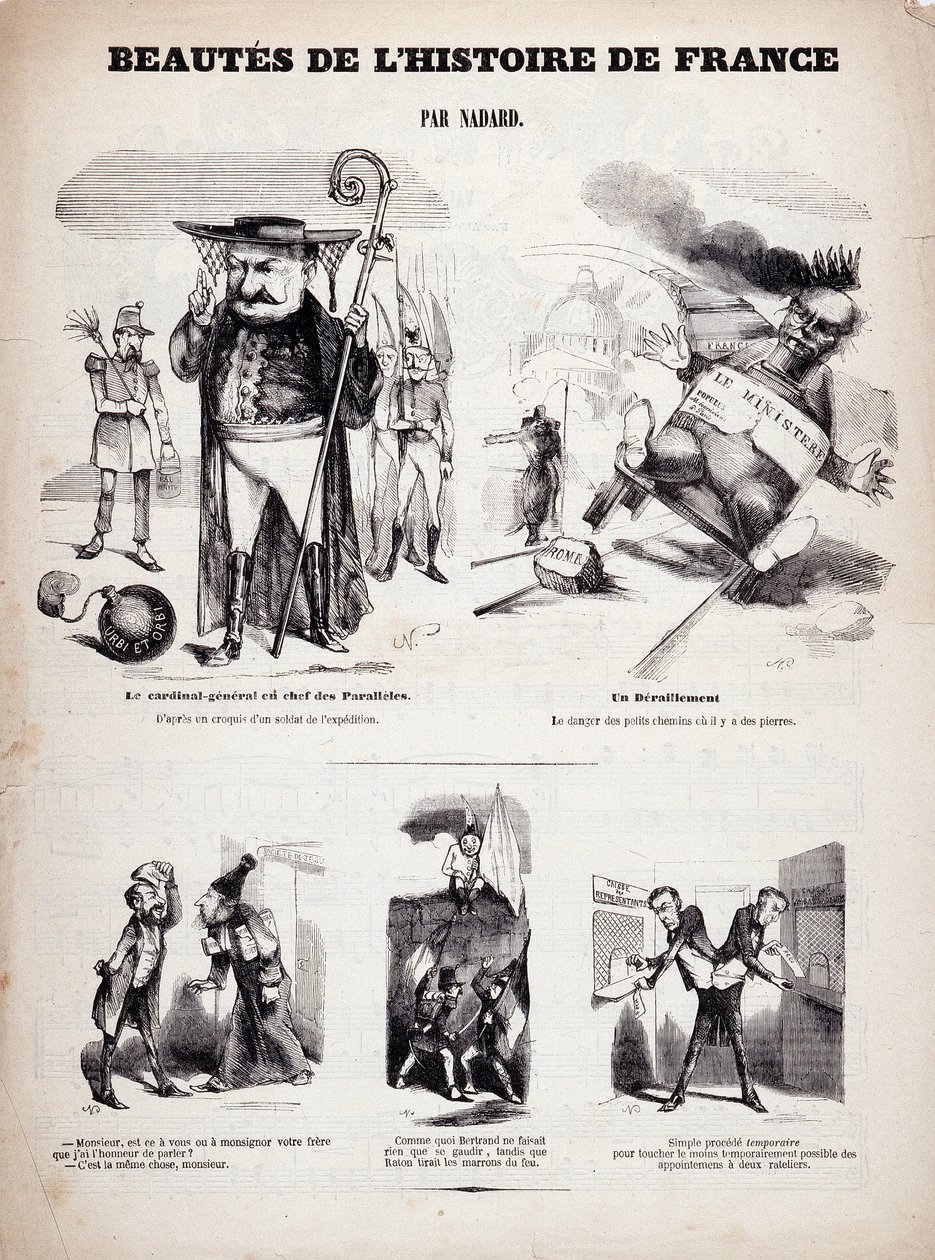 Skjønnheter fra Frankrikes historie av Nadar