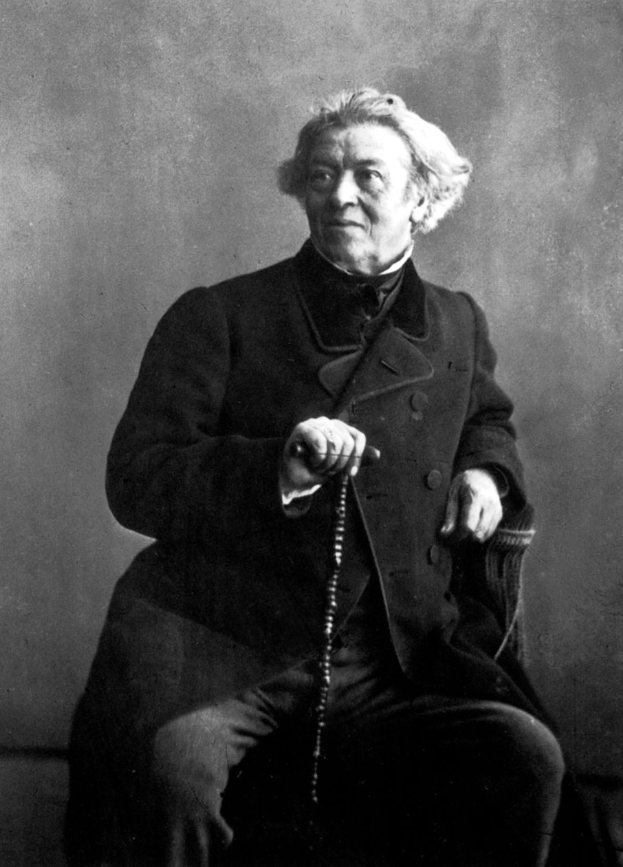 Fransk maler Camille Corot fotografert av Nadar av Nadar