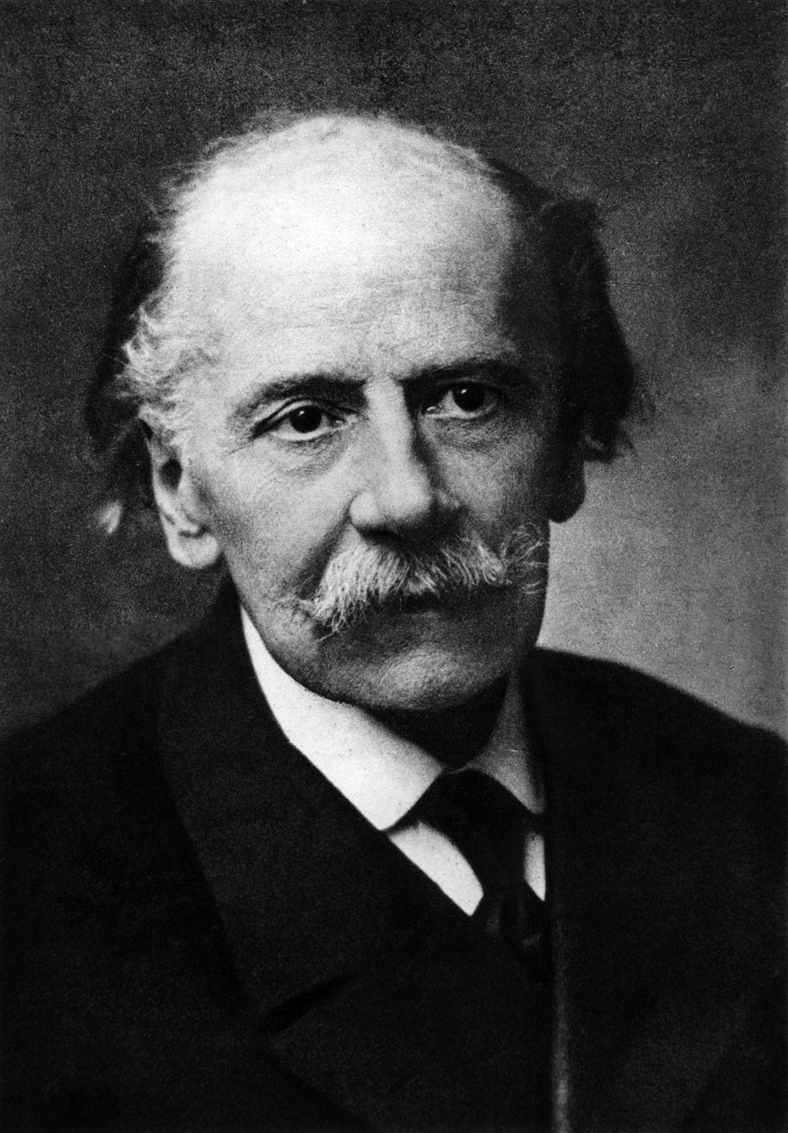 Jules (Emile Frederic) Massenet (1842-1912). fransk komponist. Fra et fotografi av Nadar, pseudonym til Gaspard-Felix Tournachon (1820-1910). av Nadar