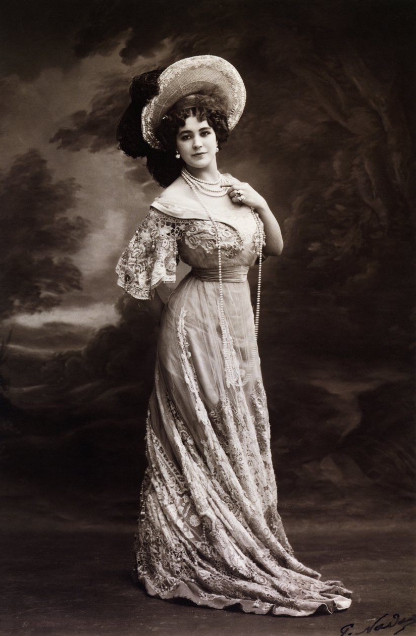 Lola Montez, artistnavnet til danseren Eliza Rosanna Gilbert (1821-1861), fotografi av Nadar, pseudonym til Gaspard-Felix Tournachon (1820-1910) av Nadar