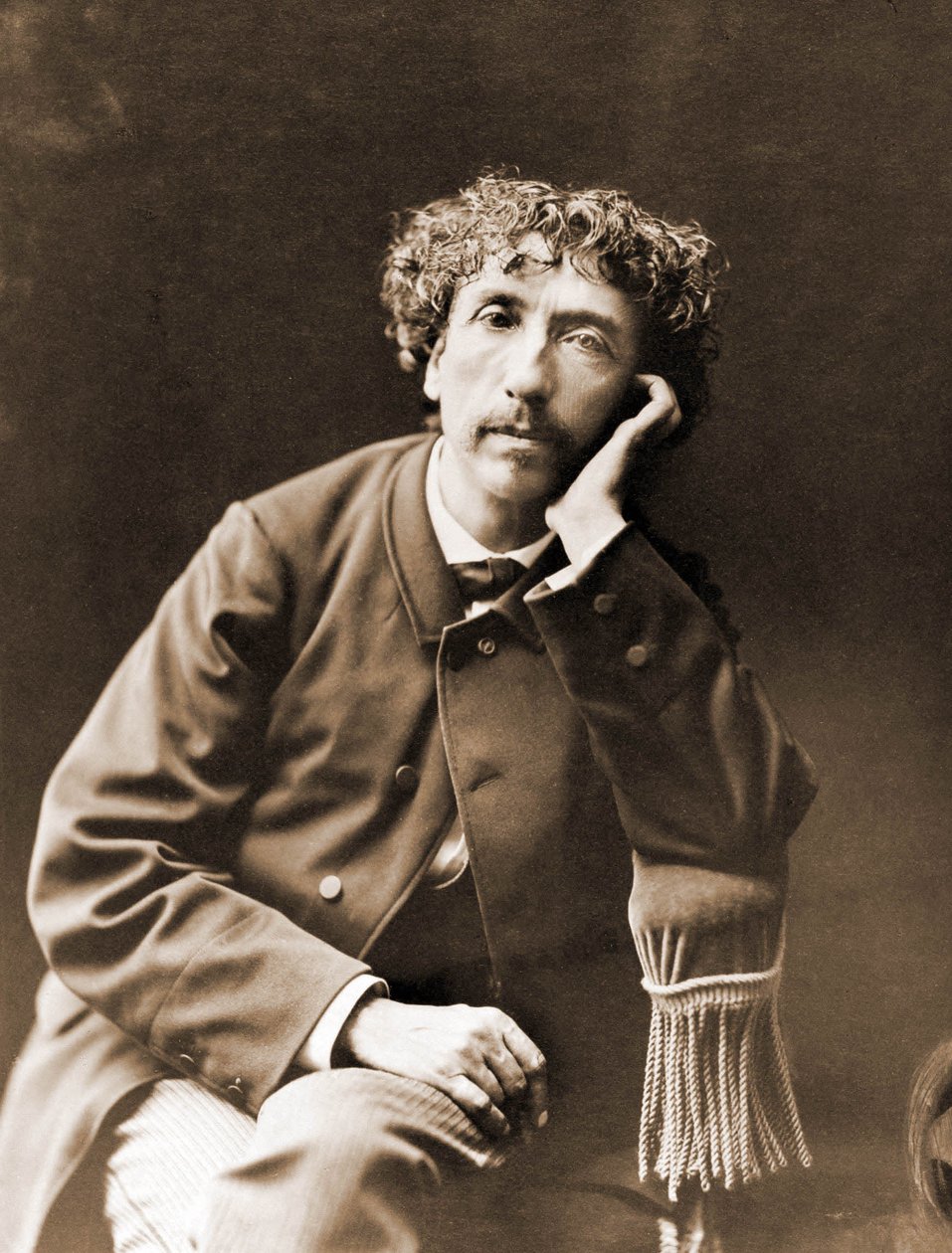 Portrett av Charles Garnier, arkitekt for Paris Opera 1825-1898 (bilde) av Nadar