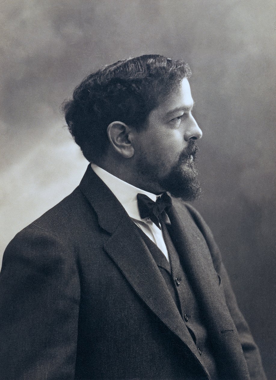 Portrett av Claude Debussy (Saint-Germain-en-Laye av Nadar