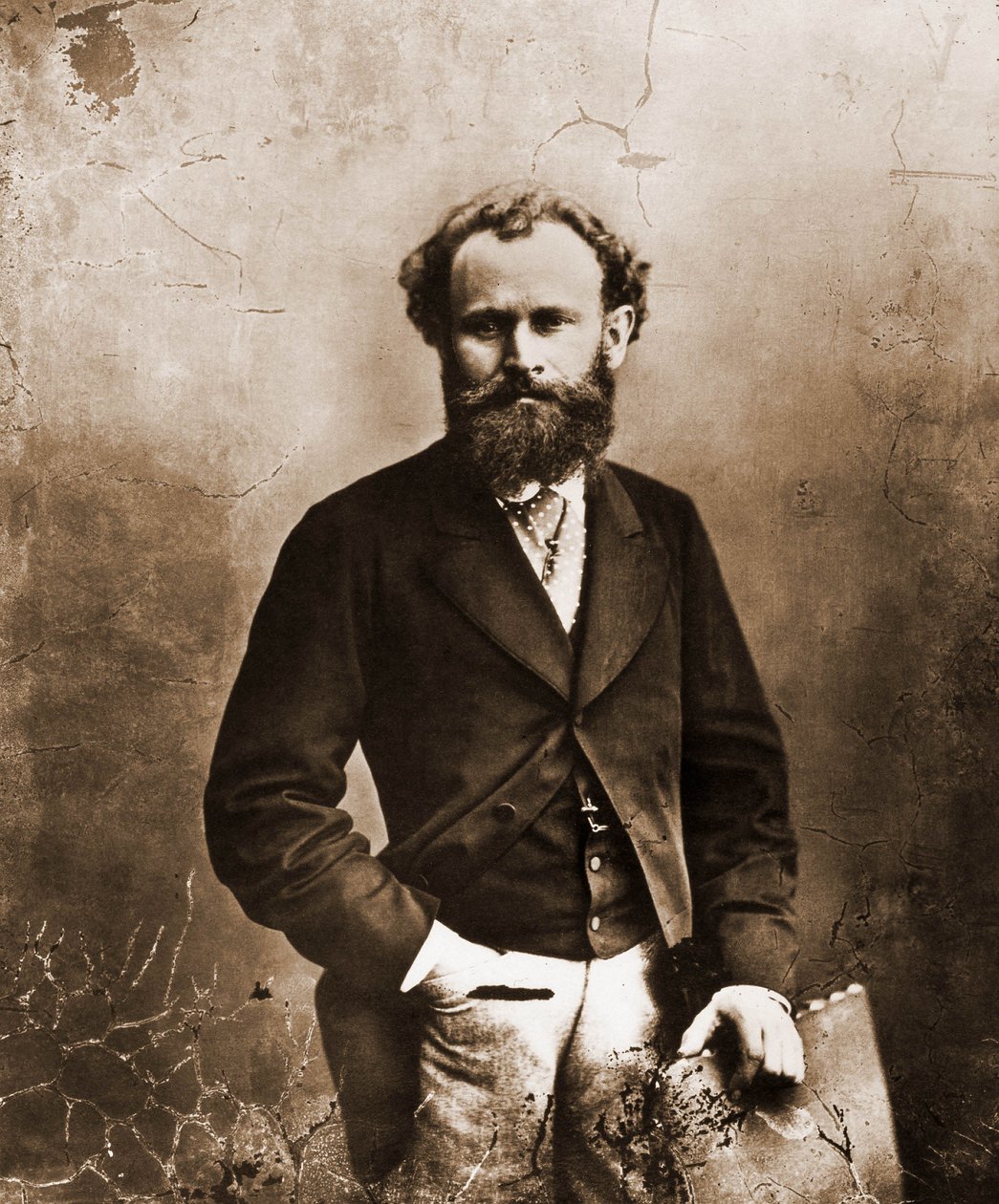 Portrett av Edouard Manet, maler 1832-1883 (bilde) av Nadar
