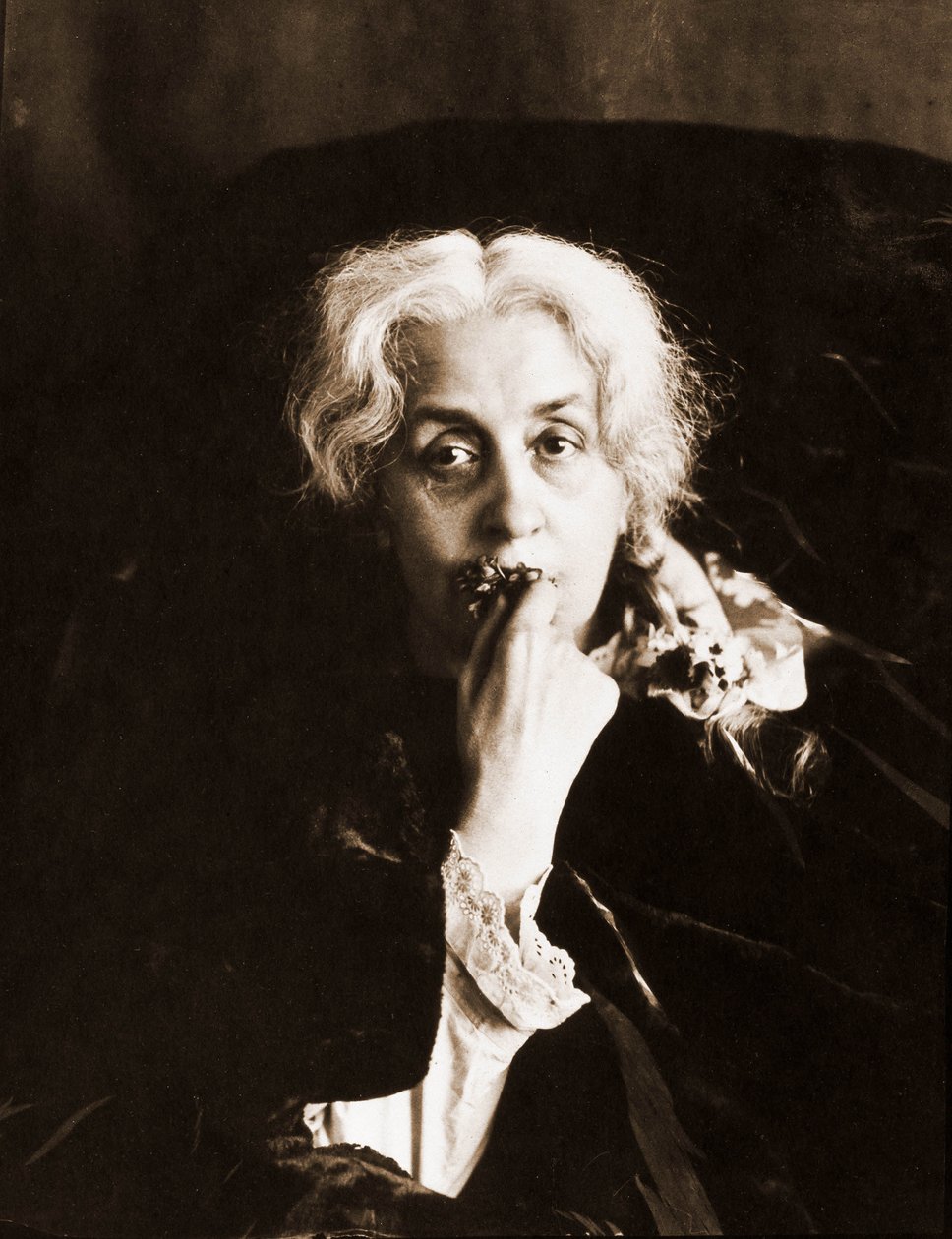 Portrett av Ernestine Nadar, født Lefevre 1836-1909 (bilde) av Nadar