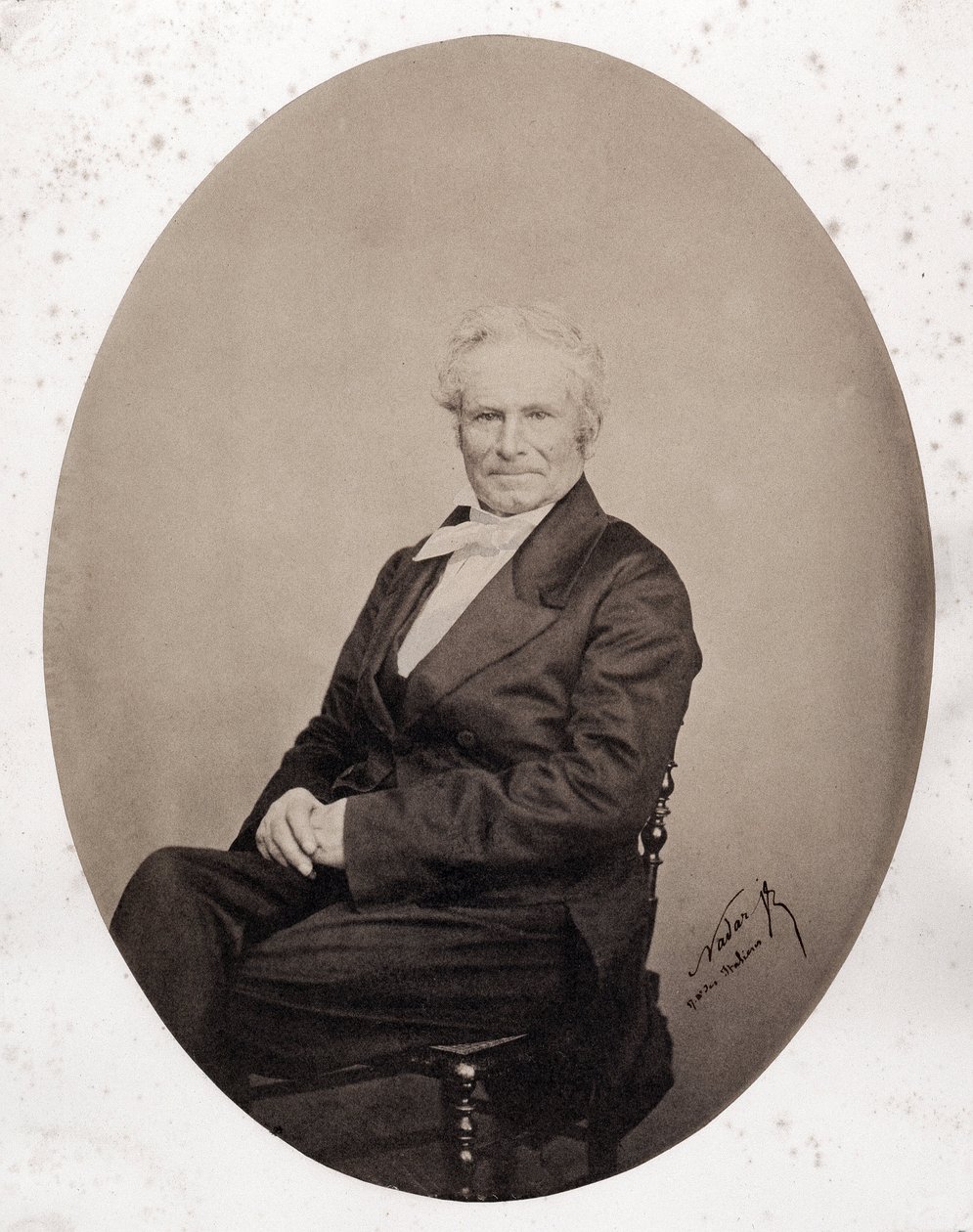 Portrett av Octave Lacroix (1827-1901), fransk journalist og poet av Nadar