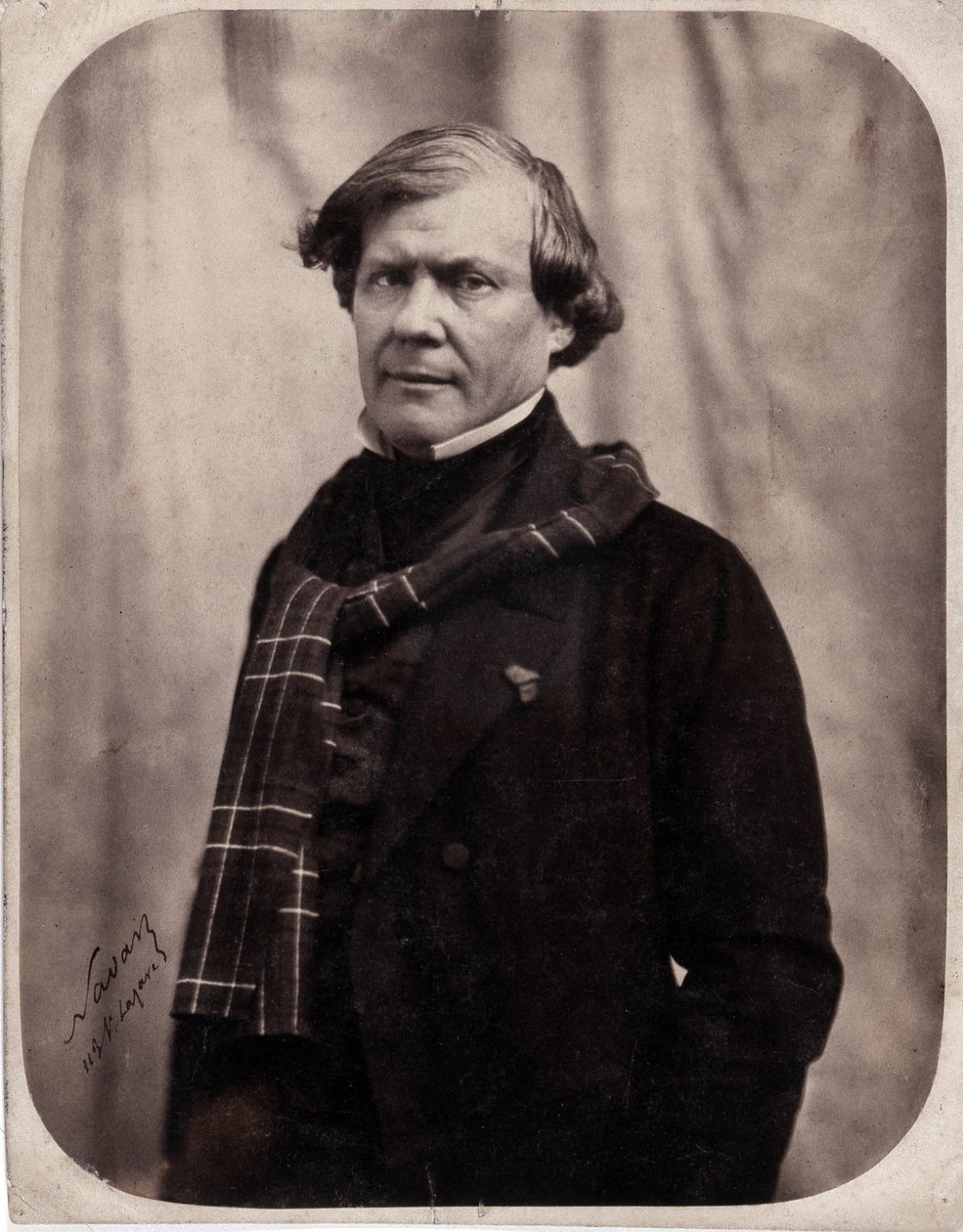 Portrett av Paul Lacroix sa PL Jacob bibliofil (1806-1884) av Nadar