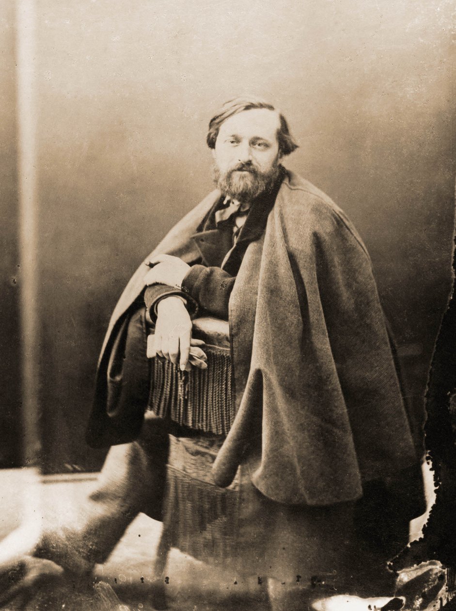 Portrett av Pierre Alexix Ponson du Terrail, forfatter, filetonist 1829-1871 (bilde) av Nadar