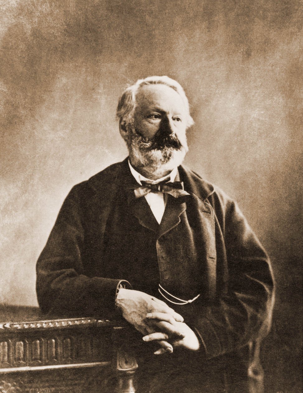 Portrett av Victor Hugo, poet og forfatter 1802-1855 (bilde) av Nadar