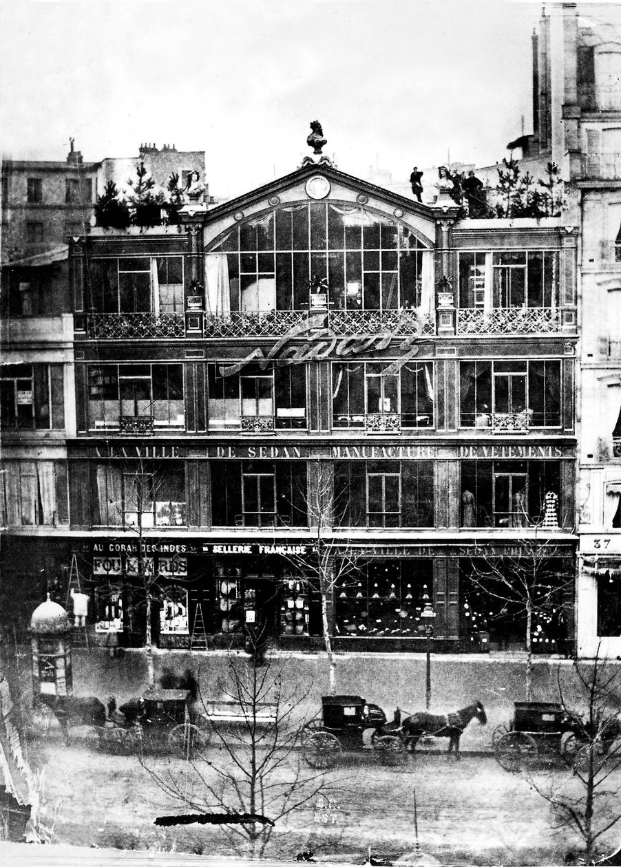 Verkstedet til Nadar (1820-1910) i Paris ca. 1860 av Nadar