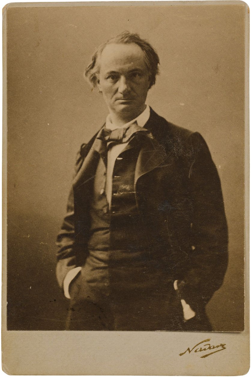 Charles Baudelaire 1821-1867 av Nadar