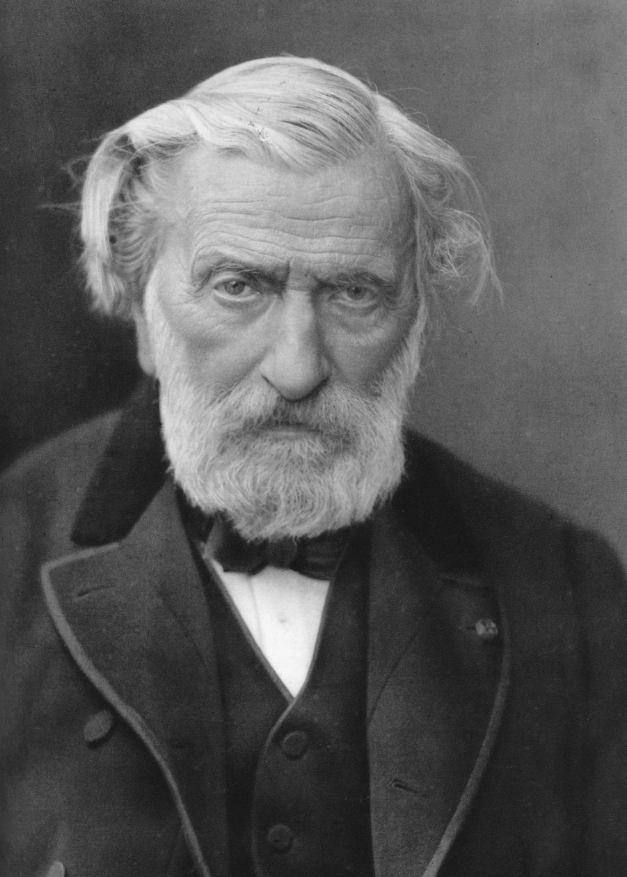 Charles Louis Ambroise Thomas 1811 - 1896, Paris, fransk komponist av Nadar