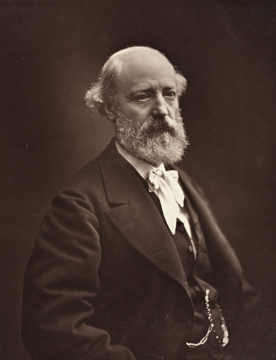Eugène Viollet-Le-Duc fransk arkitekt, 1814-1879, 1878. av Nadar