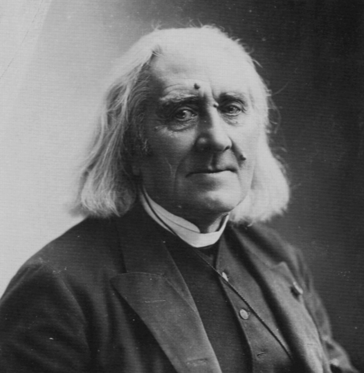Franz Liszt , ungarsk komponist og pianist, 1886 av Nadar