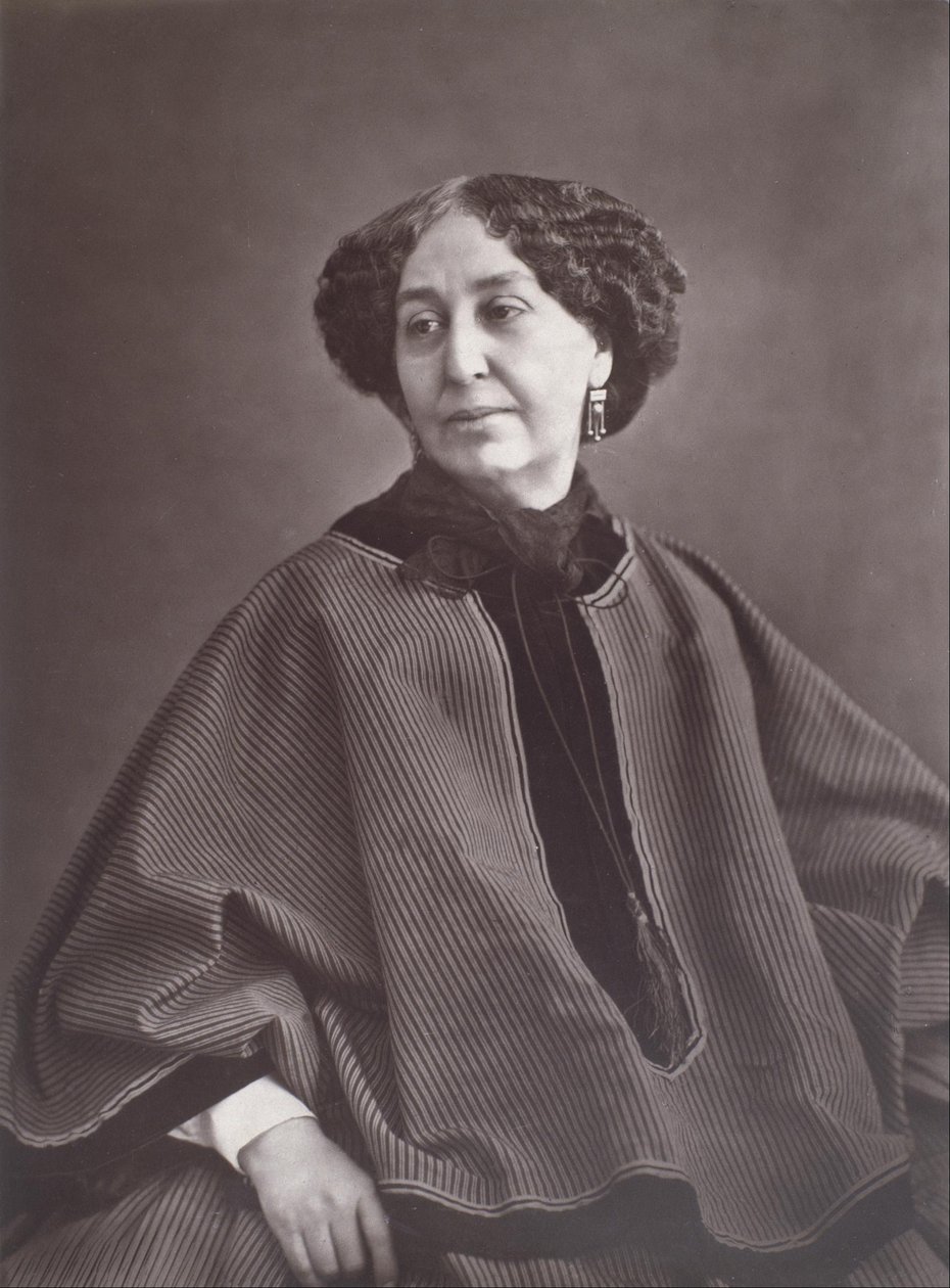 George Sand av Nadar