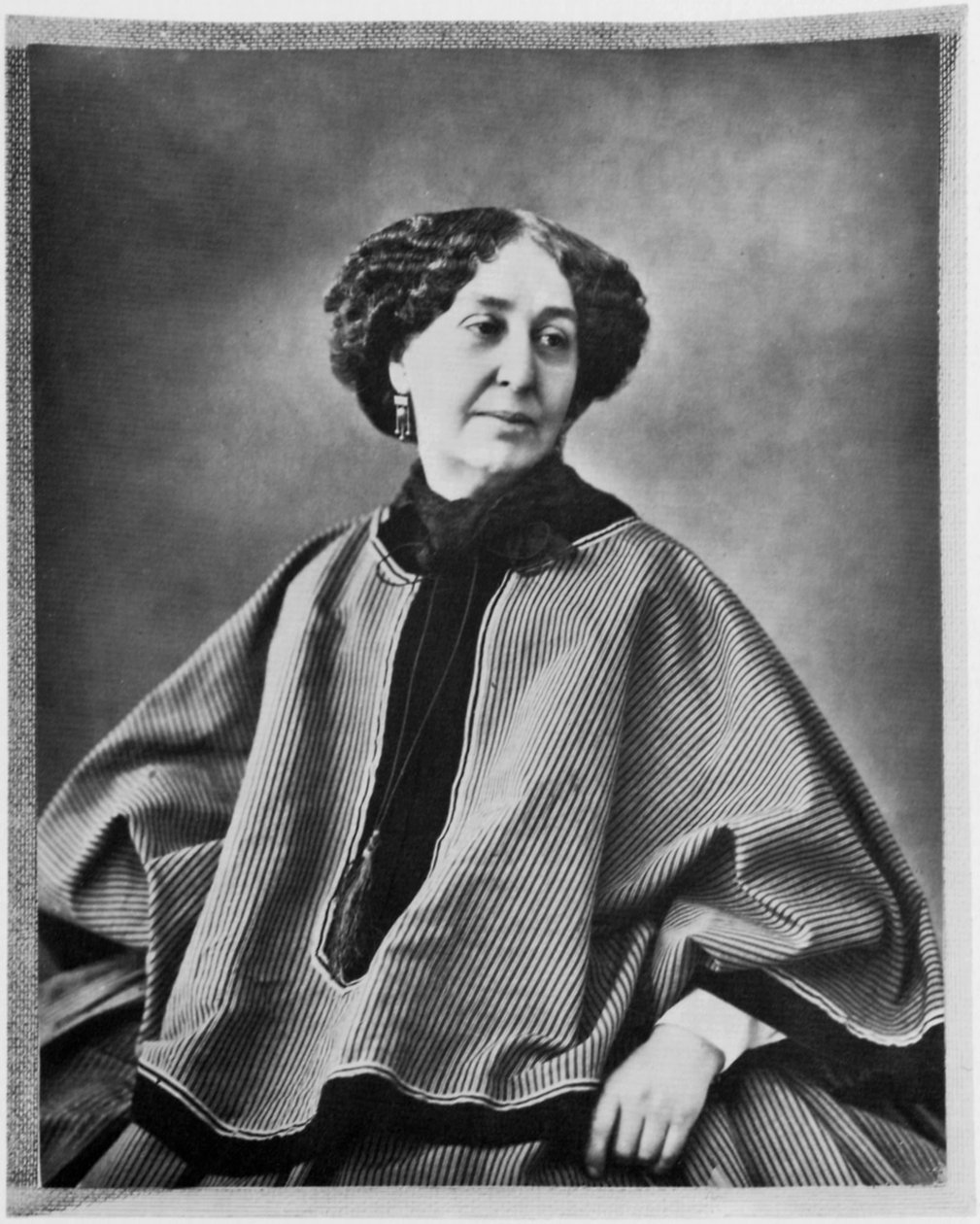 George Sand, fransk forfatter, 1864 av Nadar