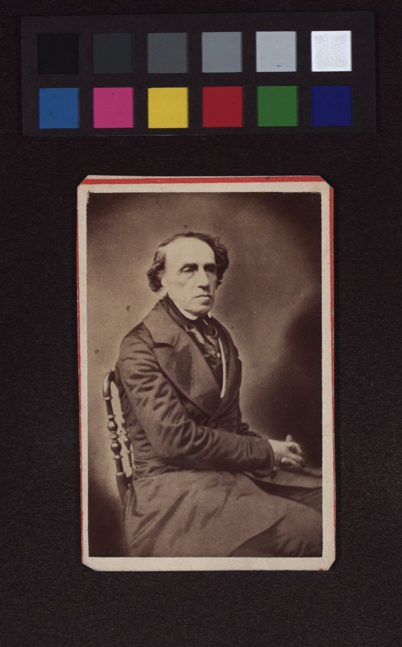 Giacomo Meyerbeer (1791-1864), komponist, dirigent, pianist av Nadar