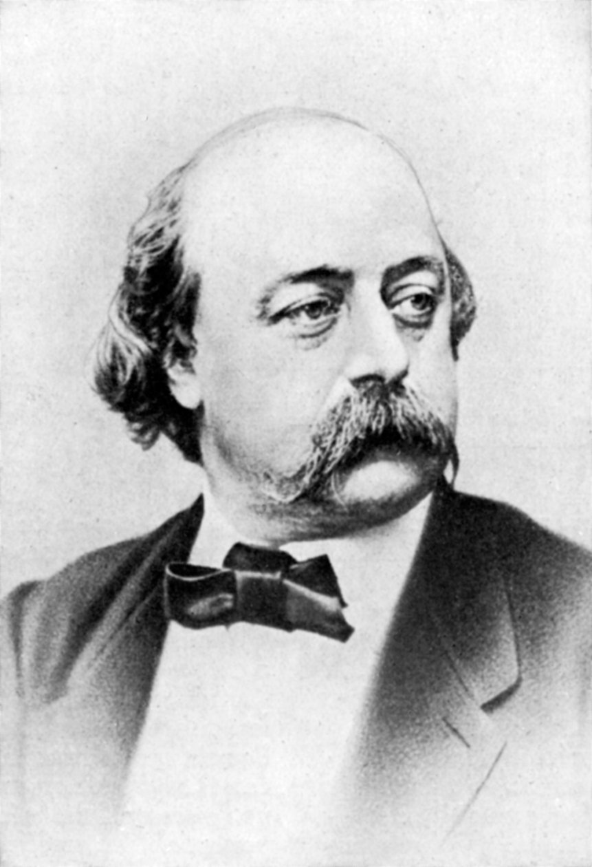 Gustave Flaubert , fransk forfatter, 1800-tallet. av Nadar