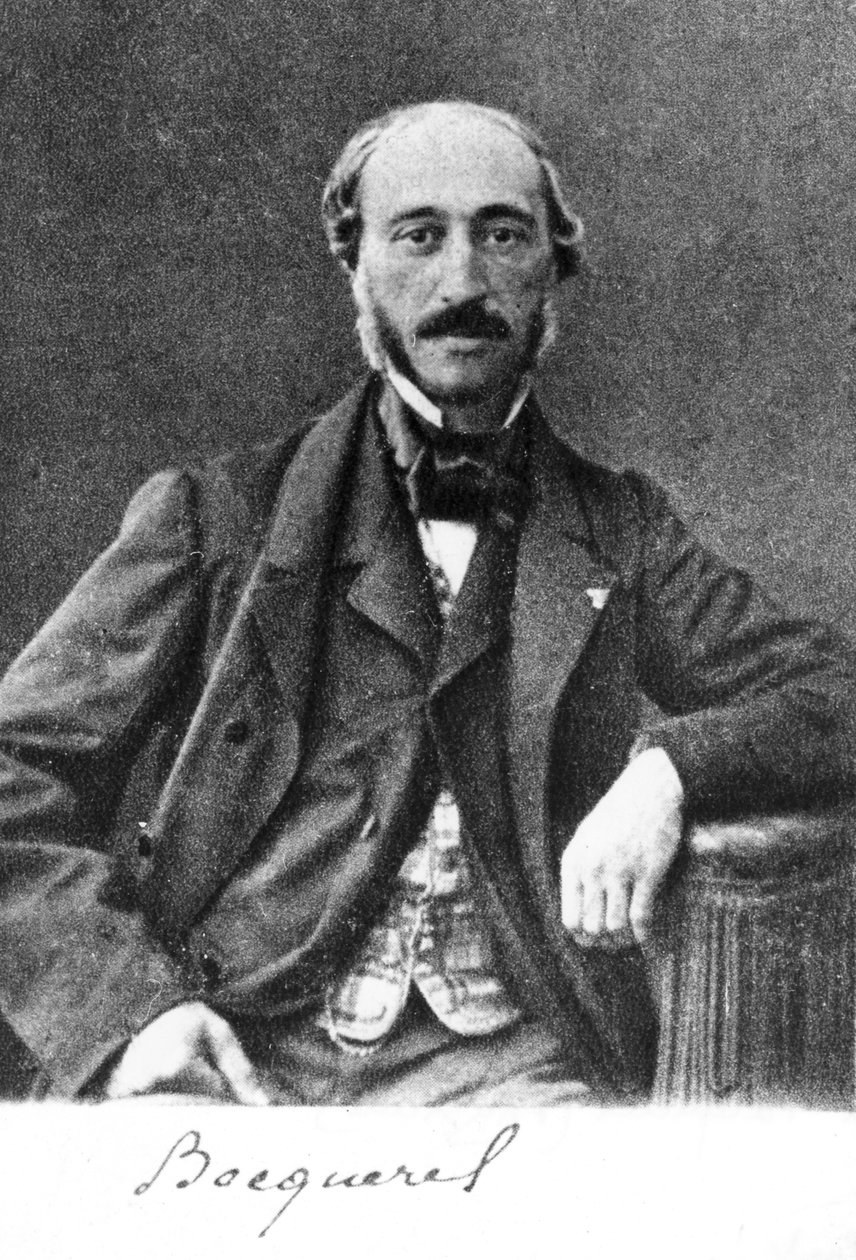 Henri Becquerel , fransk fysiker, ca 1890-tallet av Nadar