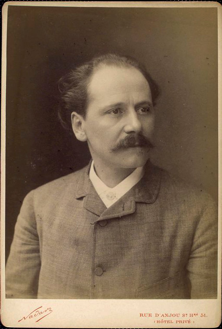 Jules Massenet, fransk komponist, sent på 1800-tallet av Nadar