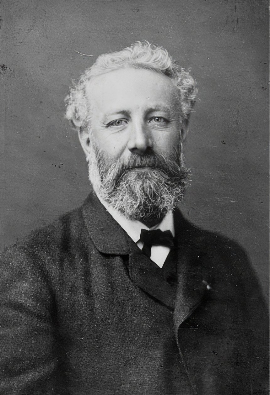 Jules Verne (1828-1905). fransk forfatter. Rundt 1880 av Nadar