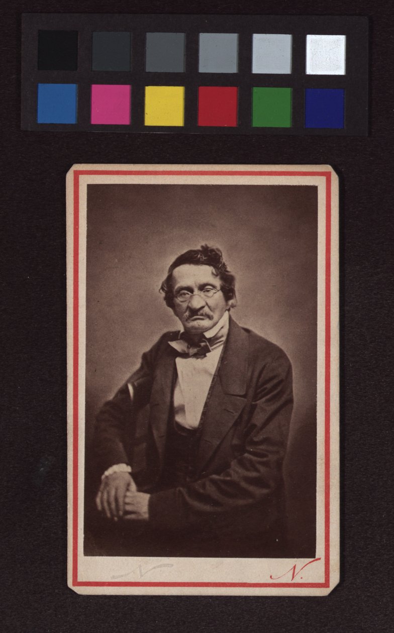 Moritz Gottlieb Saphir (1795-1858), forfatter, journalist, satiriker av Nadar
