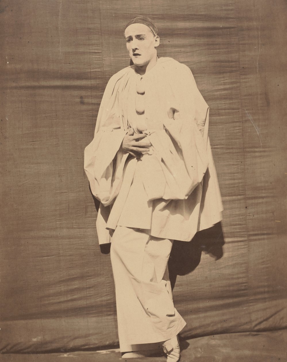 Pjerrot i smerte, ca. 1854-55. av Nadar