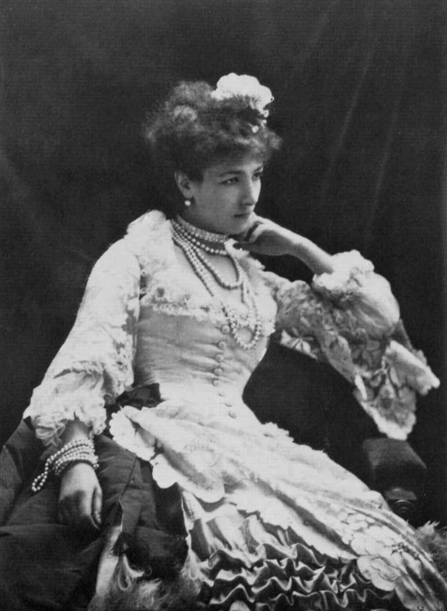 Sarah Bernhardt, fransk skuespillerinne, c1865 av Nadar