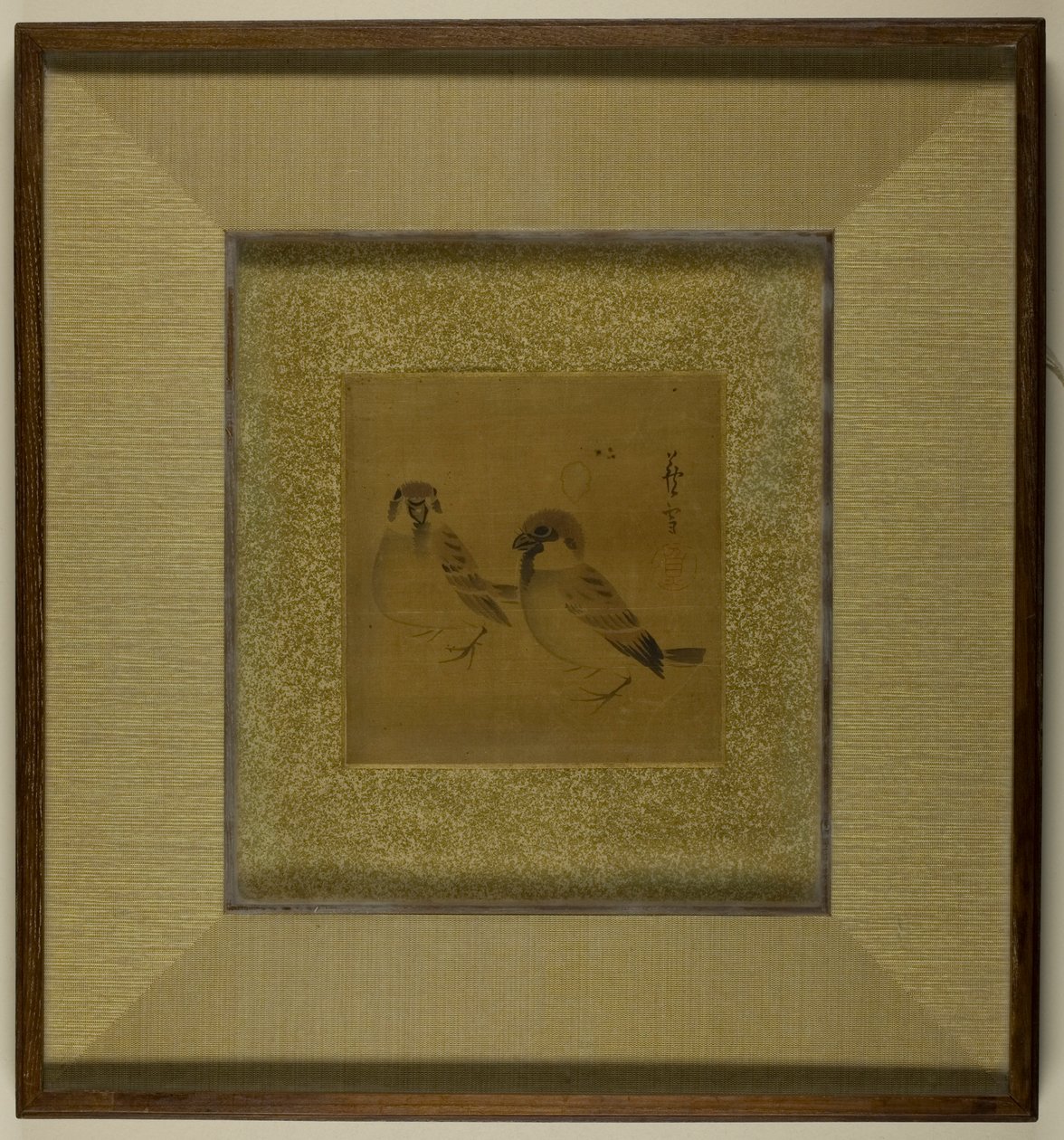 To spurver av Nagasawa Rosetsu