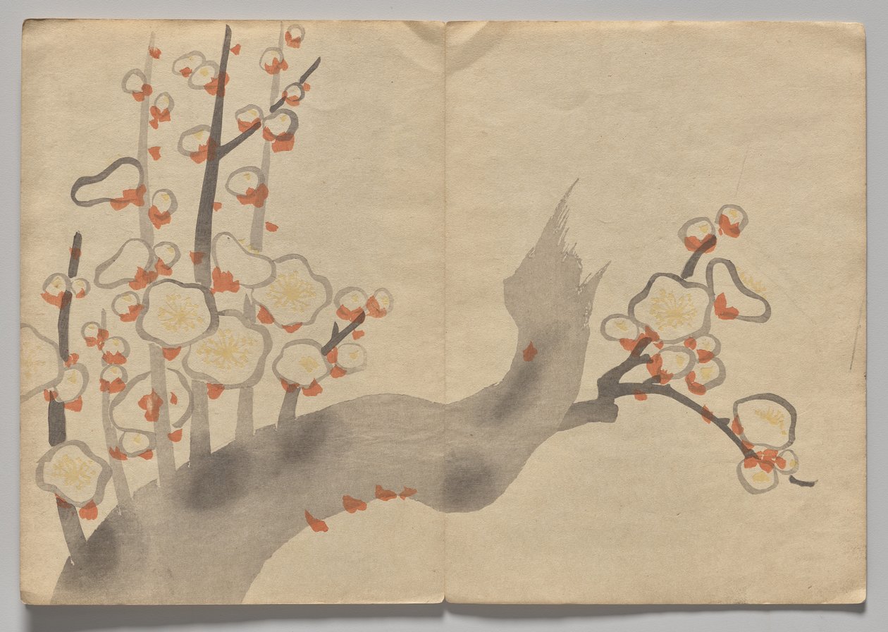 Scene fra The Kōrin Picture Book (bind 2) av Nakamura Hochu