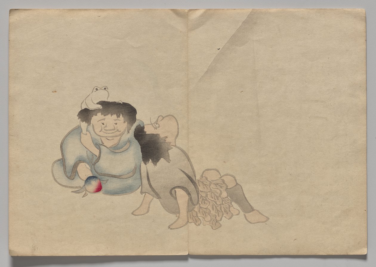 Scene fra The Kōrin Picture Book (bind 2) av Nakamura Hochu
