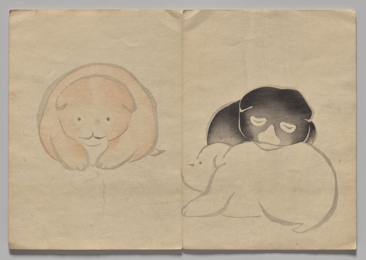 Scene fra The Kōrin Picture Book (bind 2) av Nakamura Hochu