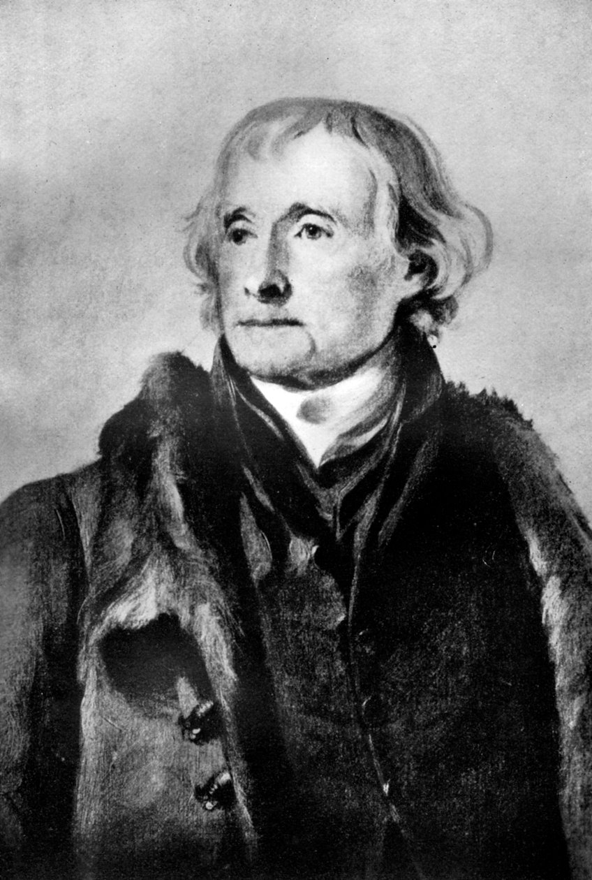 Thomas Jefferson, tredje president i USA, 1933. av Nancy Clifton M. Randolph