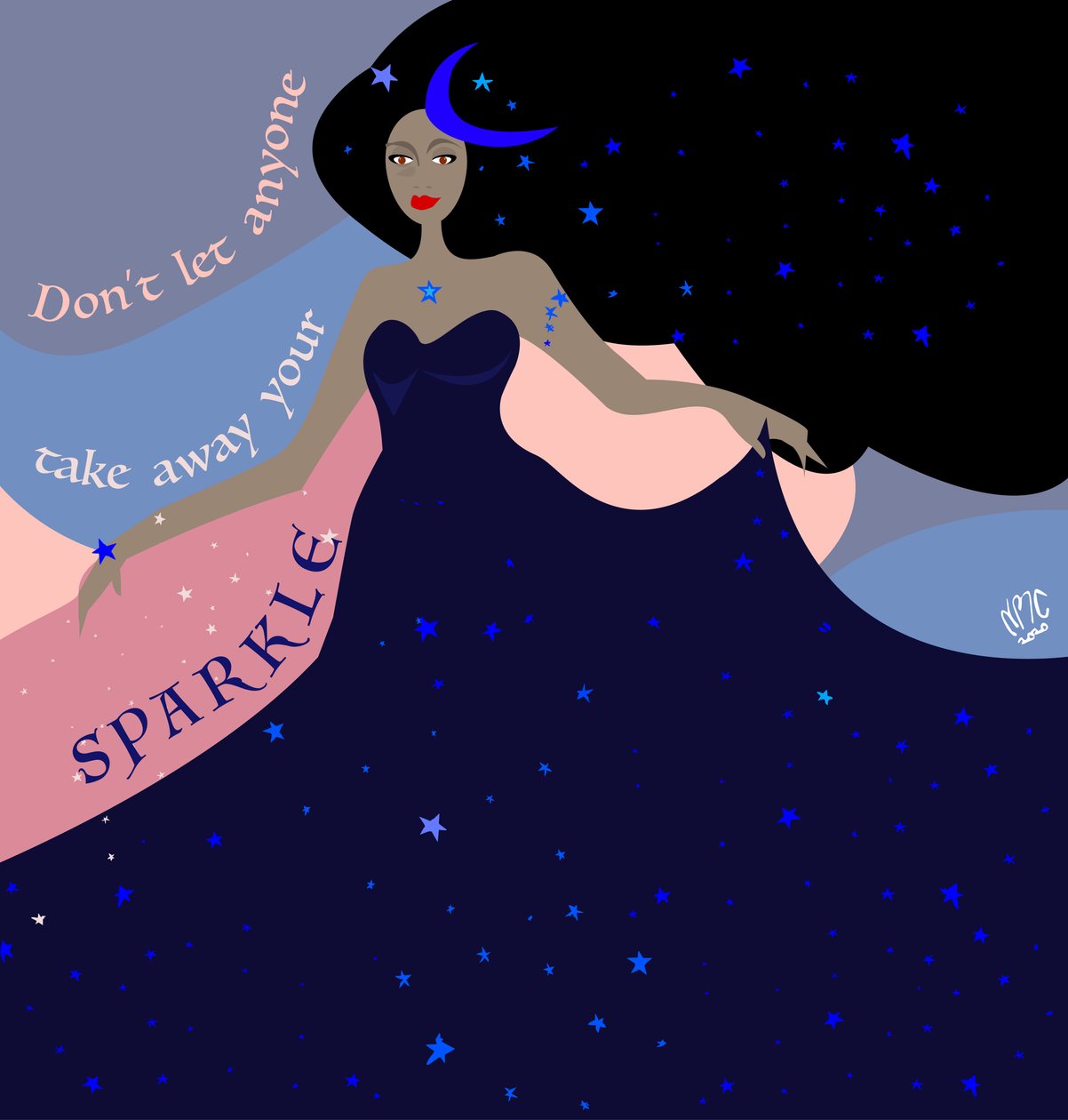 Sparkle, 2020 av Nancy Moniz Charalambous