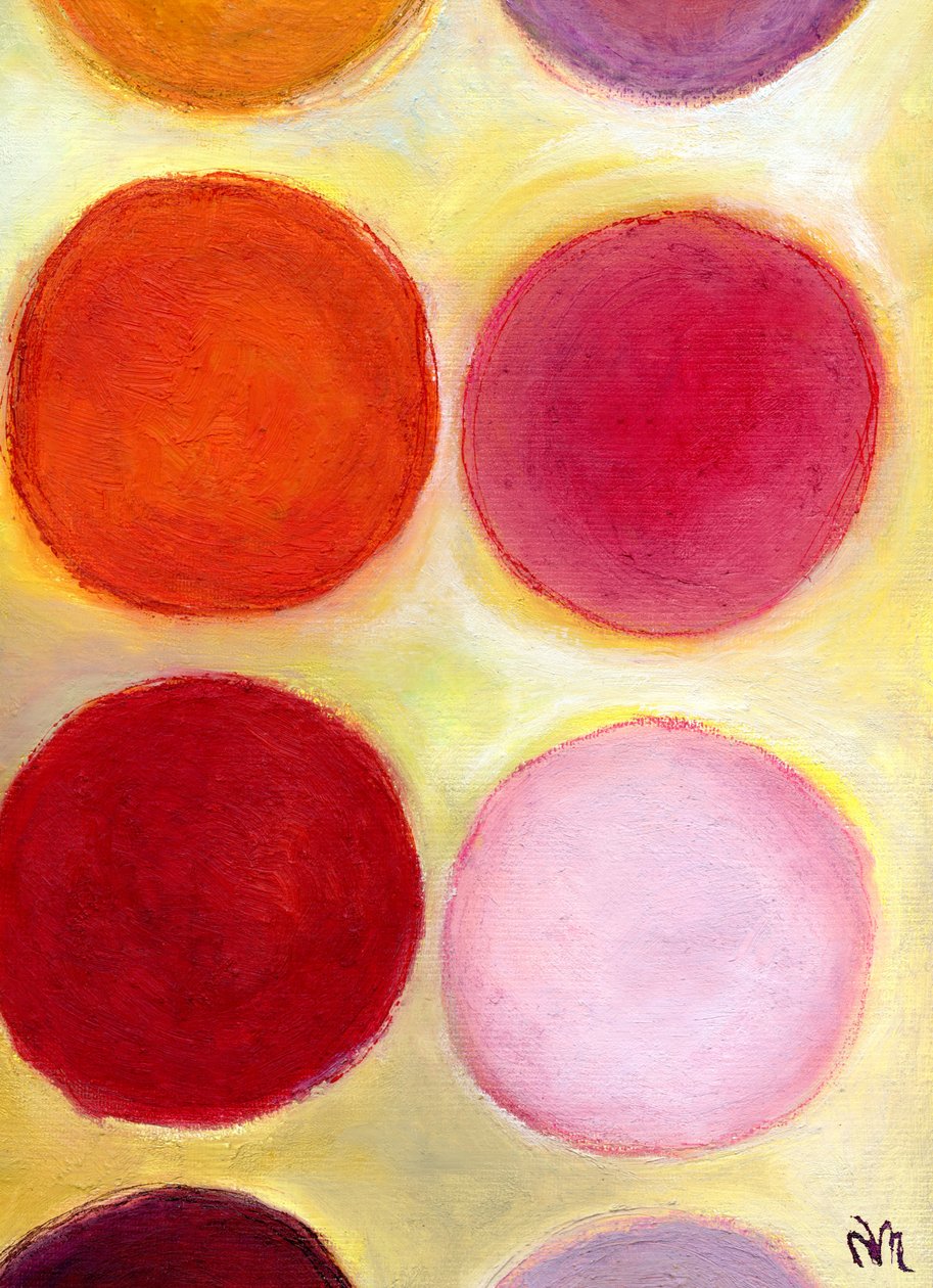 The Happy Dots 6, 2014, av Nancy Moniz Charalambous