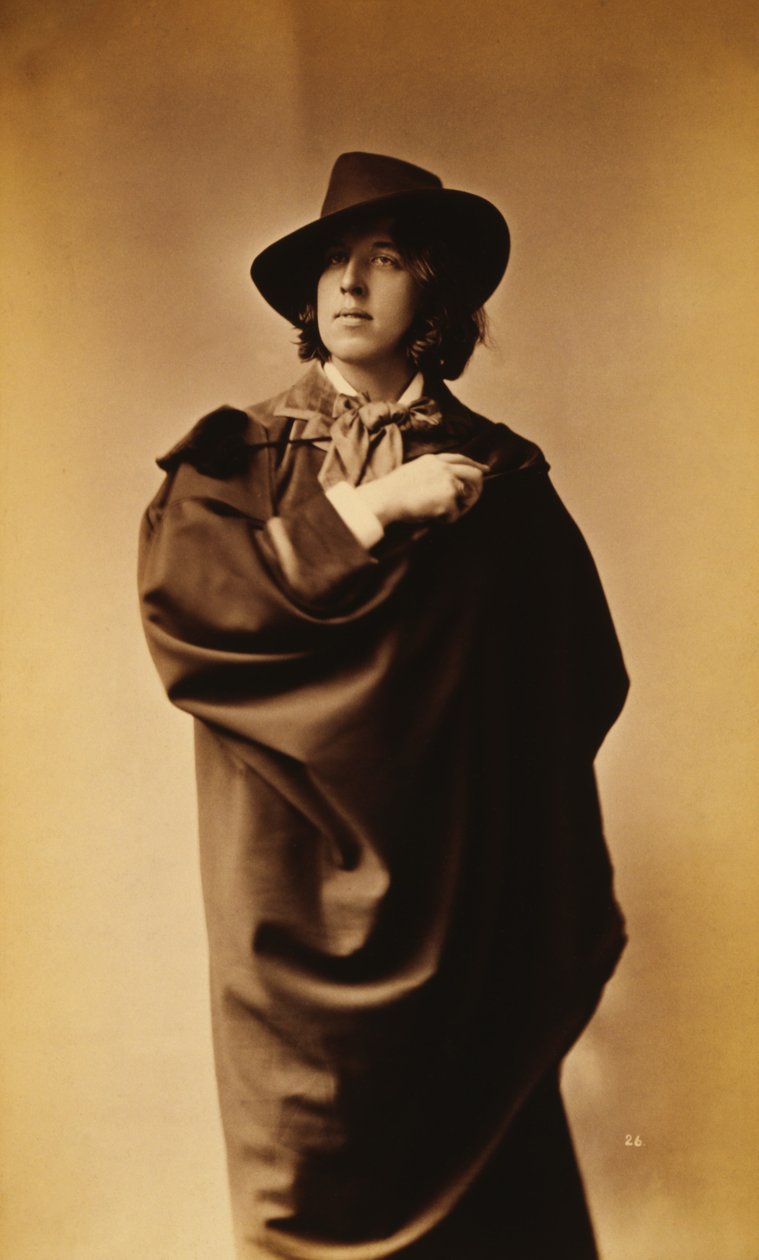 Oscar Wilde, 1882 (albumtrykk) av Napoleon Sarony