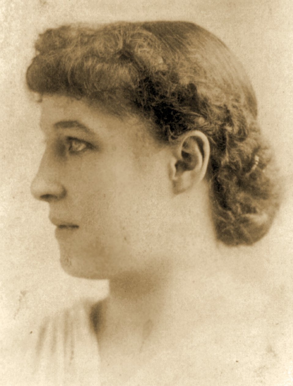 Portrett av Lillie Langtry, ca. 1887 av Napoleon Sarony