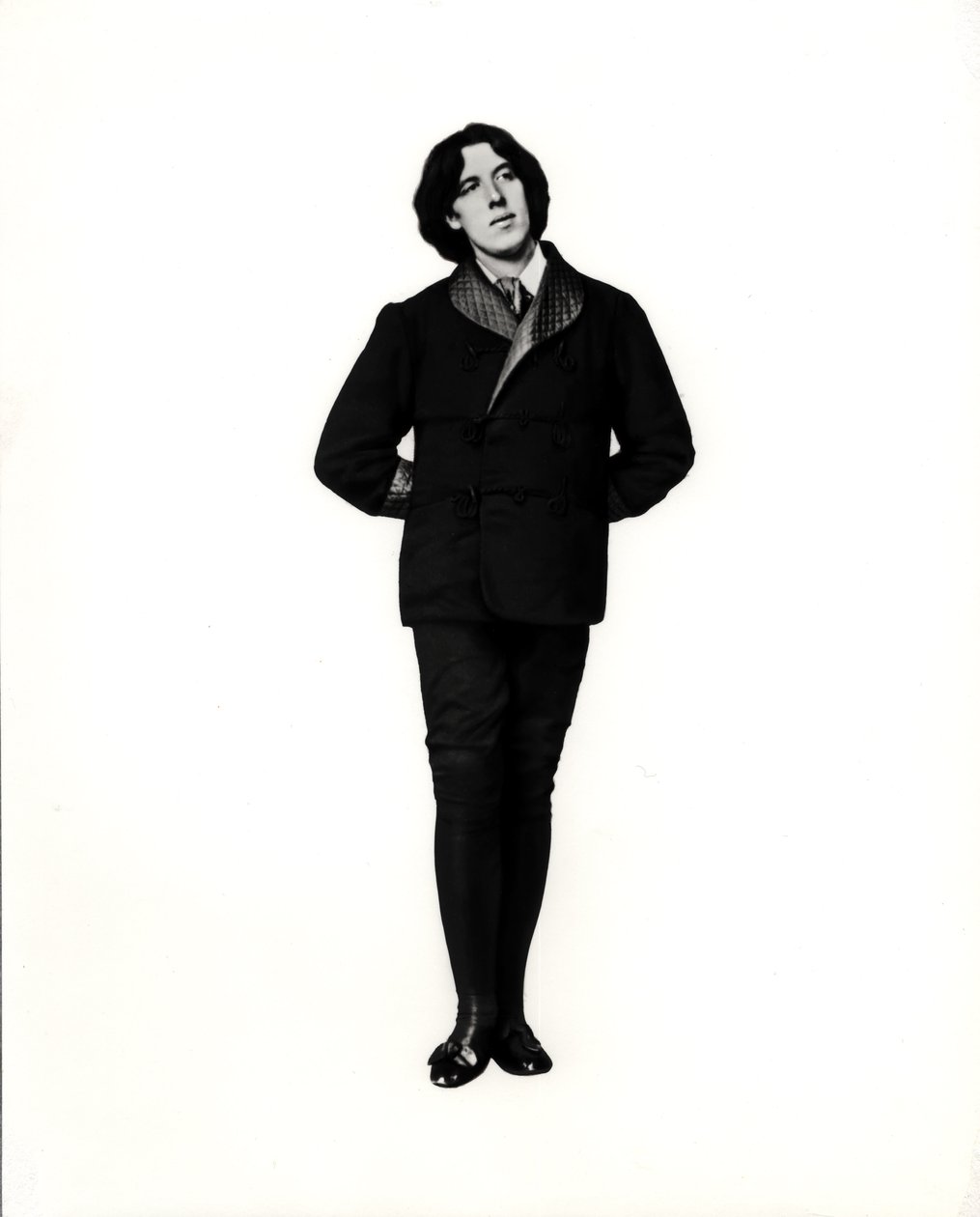 Portrett av Oscar Wilde (1854-1900), 1882 av Napoleon Sarony