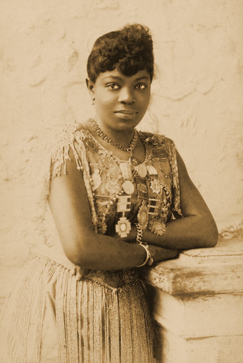 Portrett av Sissieretta Jones, ca. 1895 av Napoleon Sarony