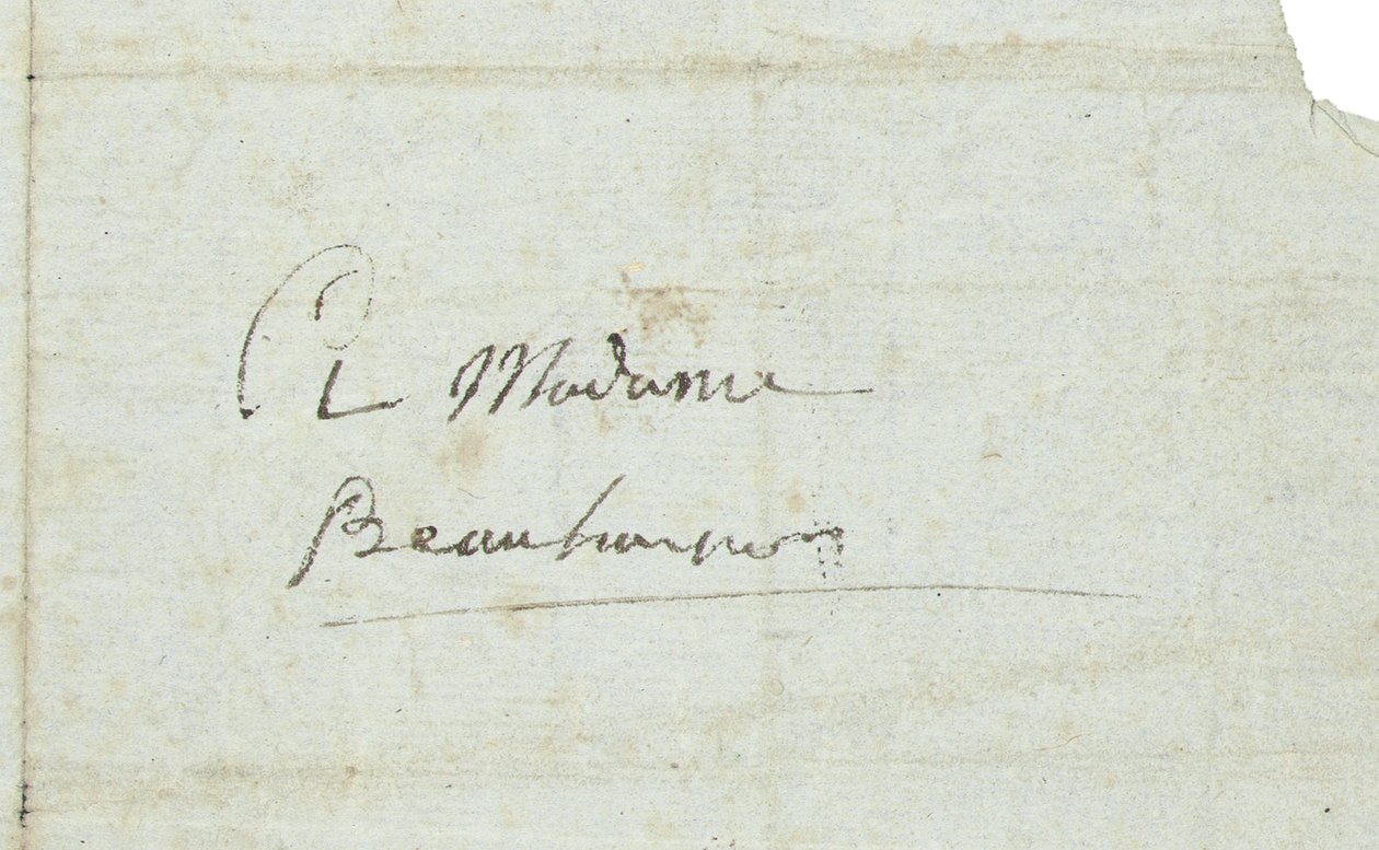 Brev til Josephine de Beauharnais av Napoleon Bonaparte