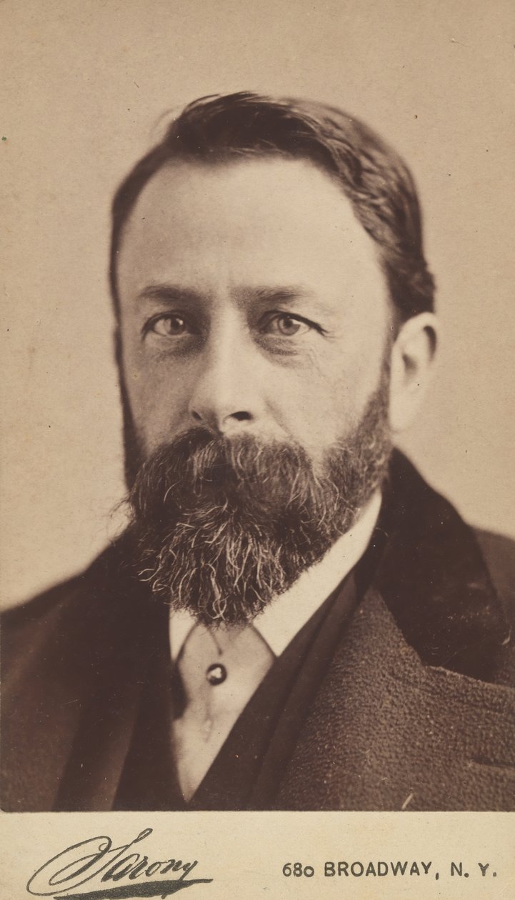 Albert Bierstadt av Napoleon Sarony