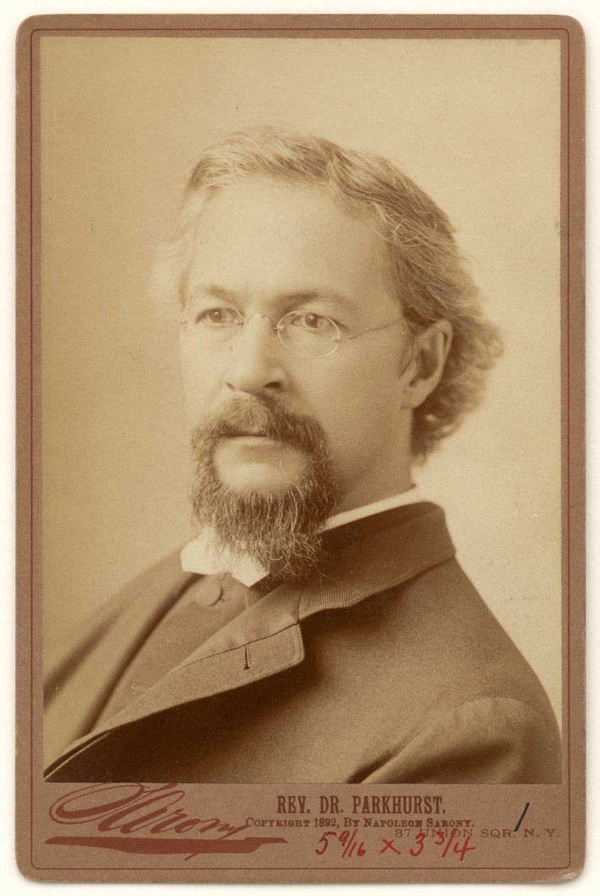 Charles Henry Parkhurst av Napoleon Sarony