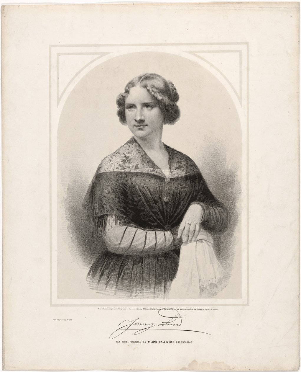 Jenny Lind av Napoleon Sarony