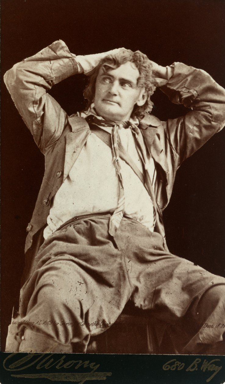 Joseph Jefferson av Napoleon Sarony