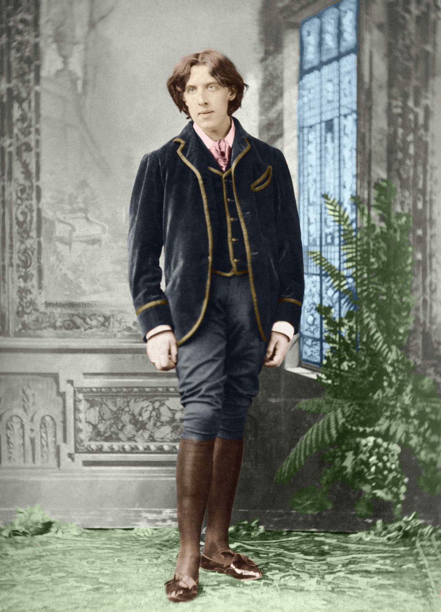 Oscar Wilde (1854 - 1900) ca 1882 (bilde) av Napoleon Sarony