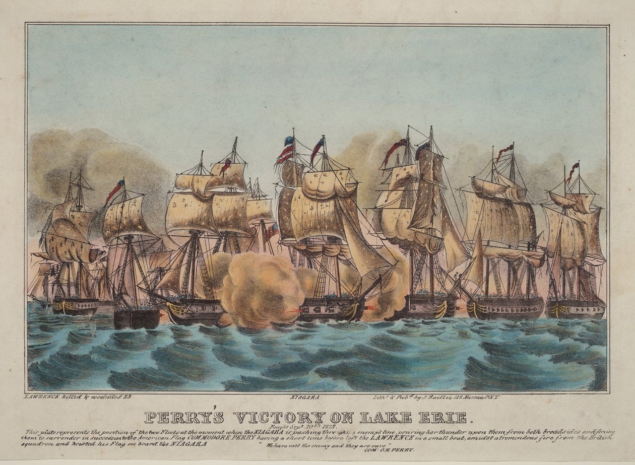 Perrys seier på Eriesjøen av Napoleon Sarony