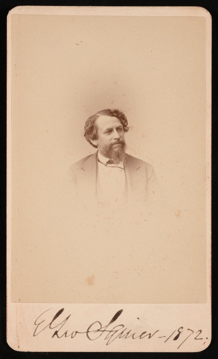 Portrett av Ephraim George Squier 1821-1888, 1872. av Napoleon Sarony