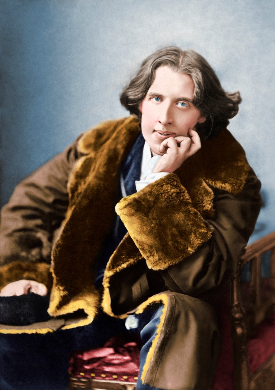 Portrett av Oscar Wilde av Napoleon Sarony