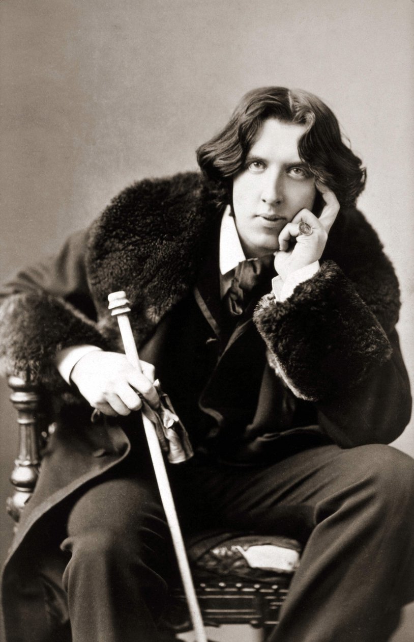 Portrait of Oscar Wilde by Napoleon Sarony (1821 - 1896), circa 1882. av Napoleon Sarony