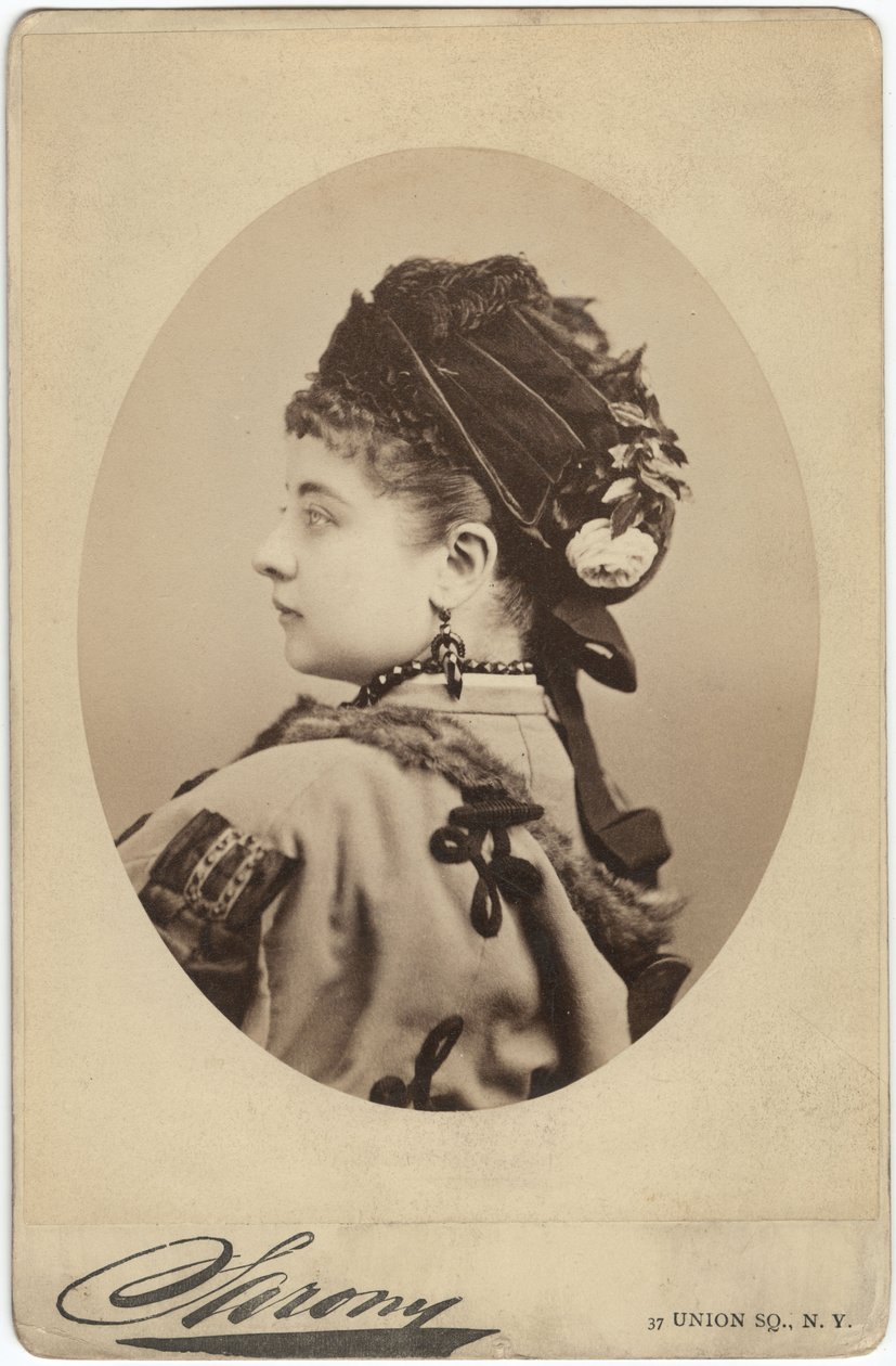 Portrett av Pauline Lucca 1841-1908 av Napoleon Sarony