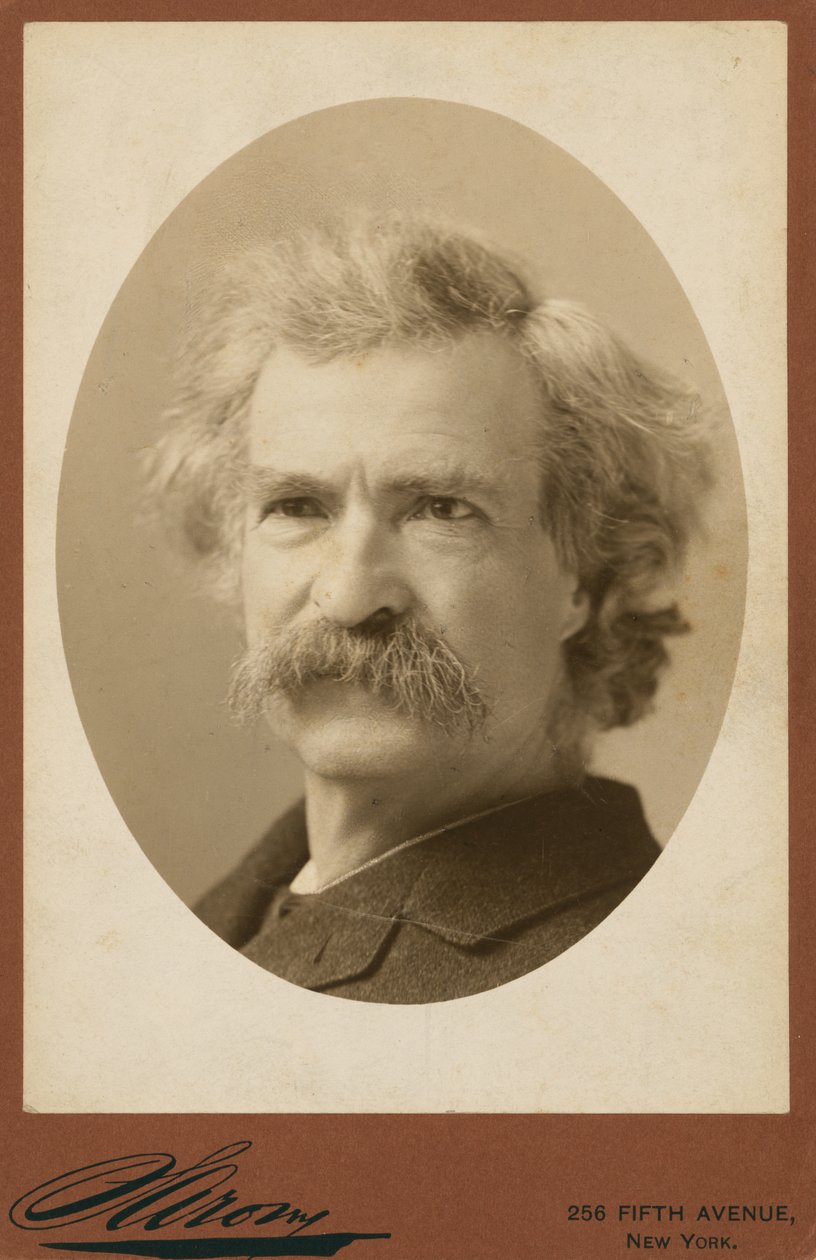 Samuel Clemens av Napoleon Sarony